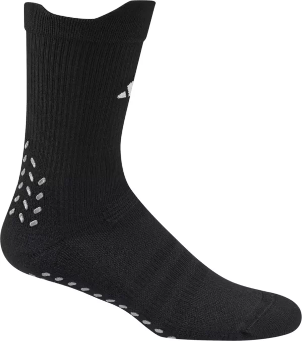 Football Grip Printed Cushioned Crew Sock