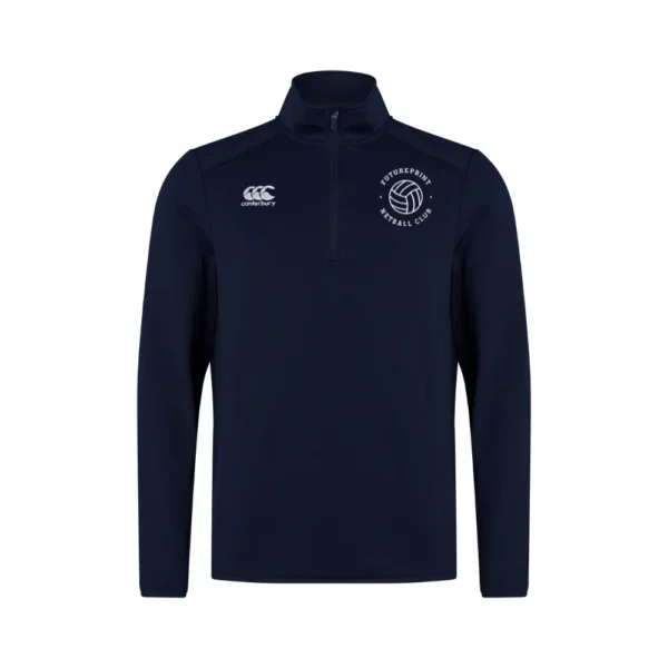 Future Print Netball Club Club 1/4 Zip Midlayer Training Top