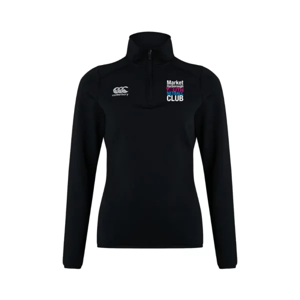 Market Harborough Youth Netball Club Women's Club 1/4 Zip Midlayer Training Top