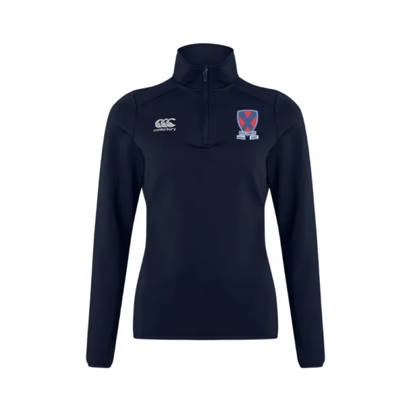 Biggleswade Squash Club Women's Club 1/4 Zip Midlayer Training Top