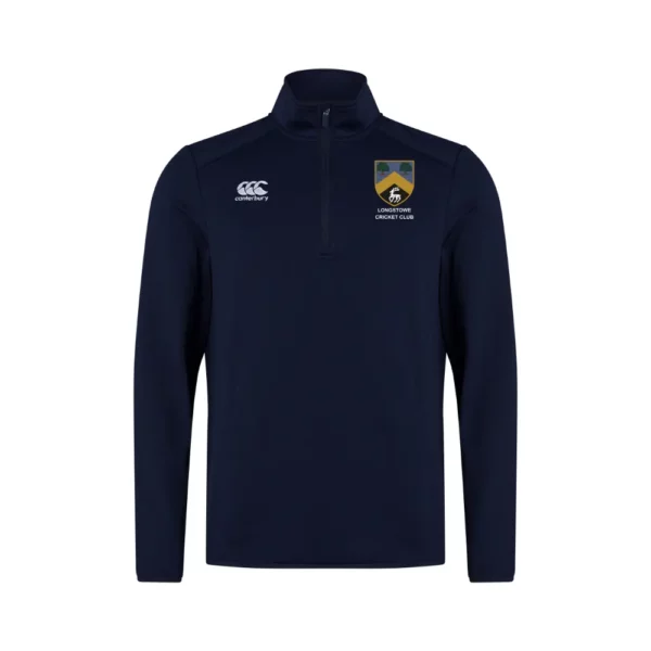 Longstowe CC Club 1/4 Zip Midlayer Training Top