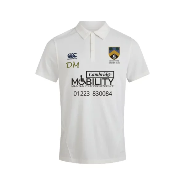 Longstowe CC Cricket Shirt (Short Sleeve)