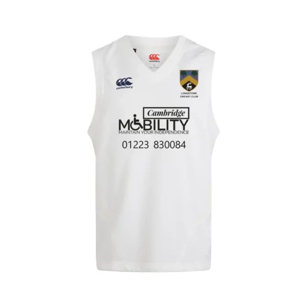 Longstowe CC Sleeveless Cricket Sweater
