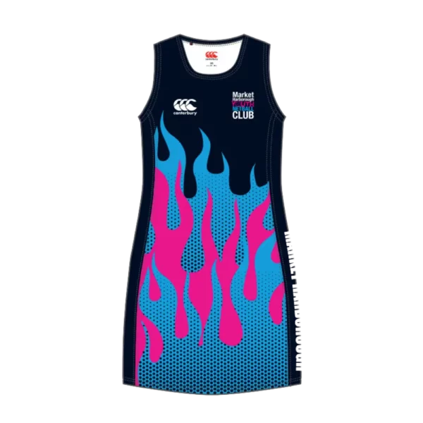 Market Harborough Youth Netball Eco Sub Racer Back Netball Dress