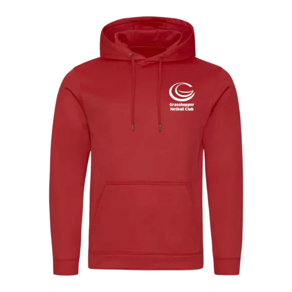 Grasshopper Netball Club AWDis Sports Polyester Hoodie