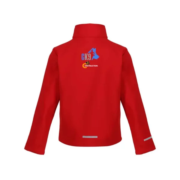 Grasshopper Netball Club Regatta Ablaze Printable Soft Shell Jacket