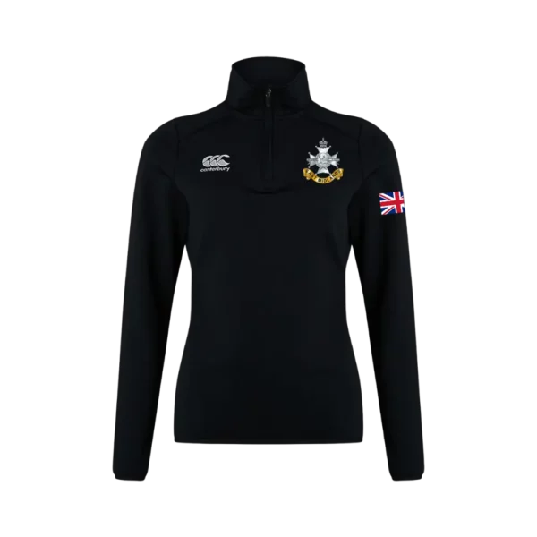 East Midlands Universities OTC Women's Club 1/4 Zip Midlayer Training Top