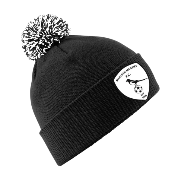 Maulden Magpies FC Beechfield Snowstar Beanie