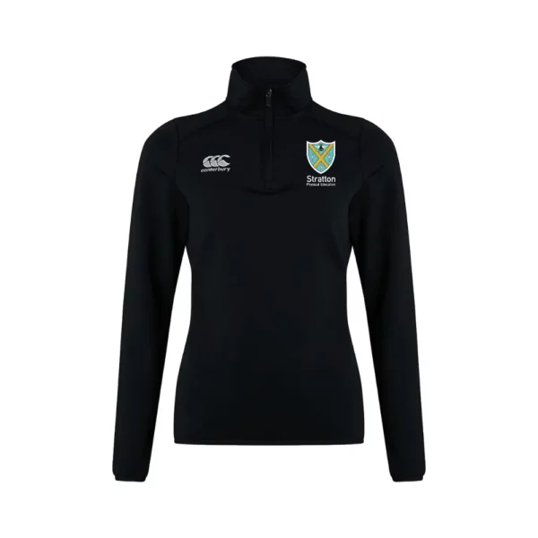 Stratton School - Staff Women's Club 1/4 Zip Midlayer Training Top