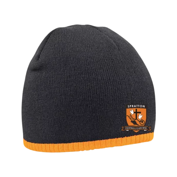 Spratton FC Two Tone Pull-On Beanie