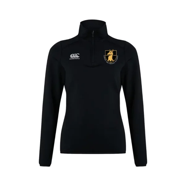 Samuel Whitbread Academy - Netball Women's Club 1/4 Zip Midlayer Training Top
