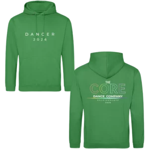 Core Dance AWDis Kaleidoscope Show College Hoodie - Green