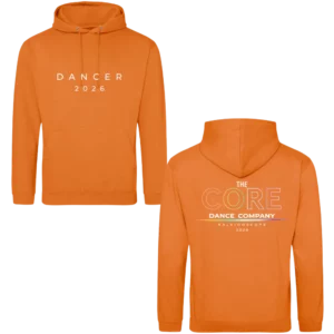 Core Dance AWDis Kaleidoscope Show College Hoodie - Orange