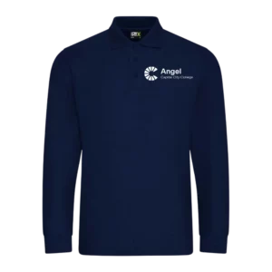 Capital City College - Staff - Pro Long Sleeve Polo Shirt